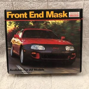 Genuine Toyota Avalon Full Front End Black Leather Mask PT218-07980 Vintage 93.